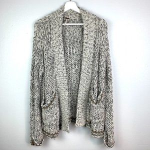 Free People Oversized Knit Sweater | Sz M